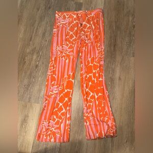 Lilly Pulitzer for Target Giraffe Palazzo Pants, Small